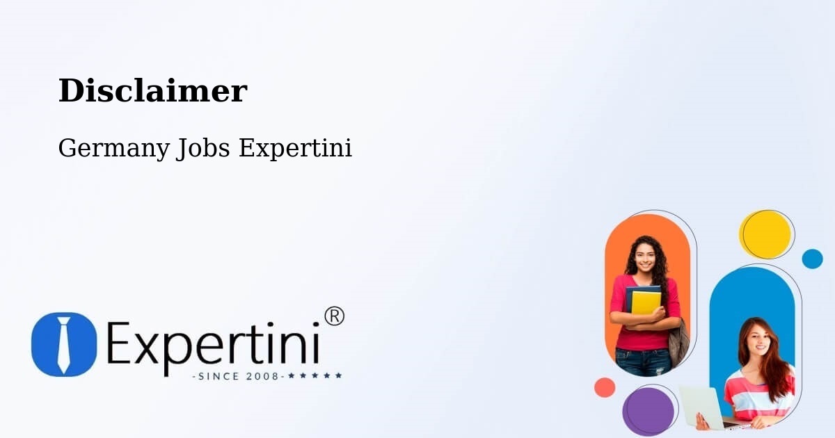 Disclaimer – Balingen - Germany Jobs Expertini