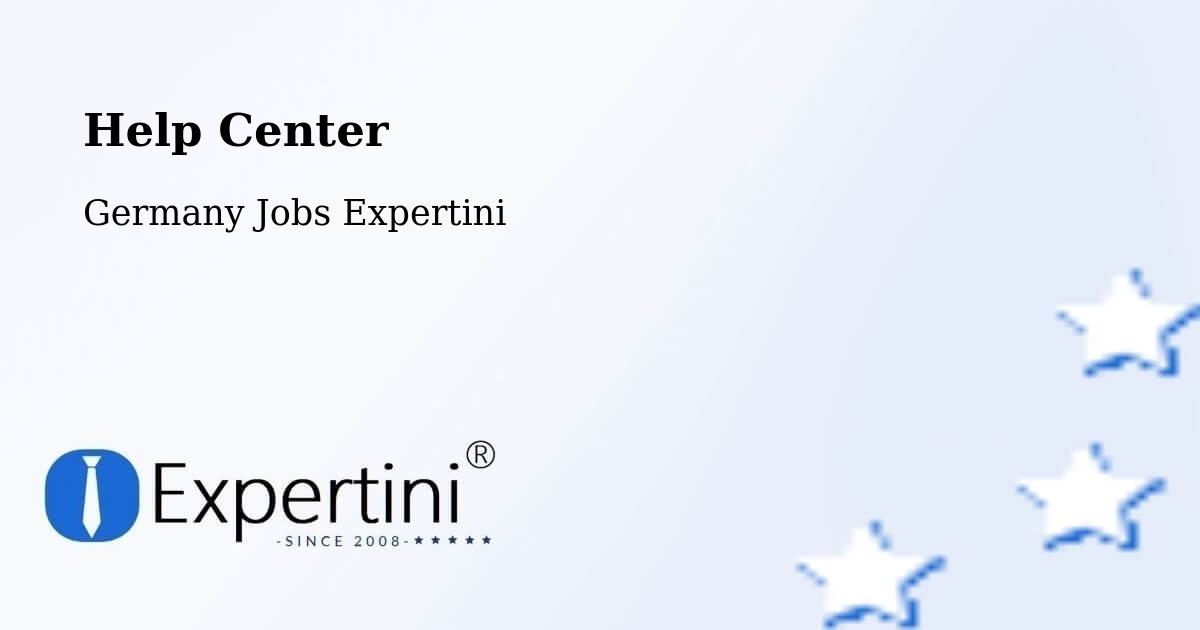 Help Center – Balingen - Germany Jobs Expertini