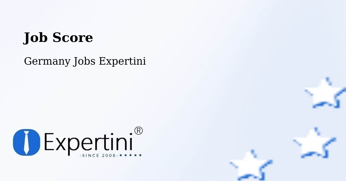 Job Score & Job Description Score Tool – Balingen - Germany Jobs Expertini