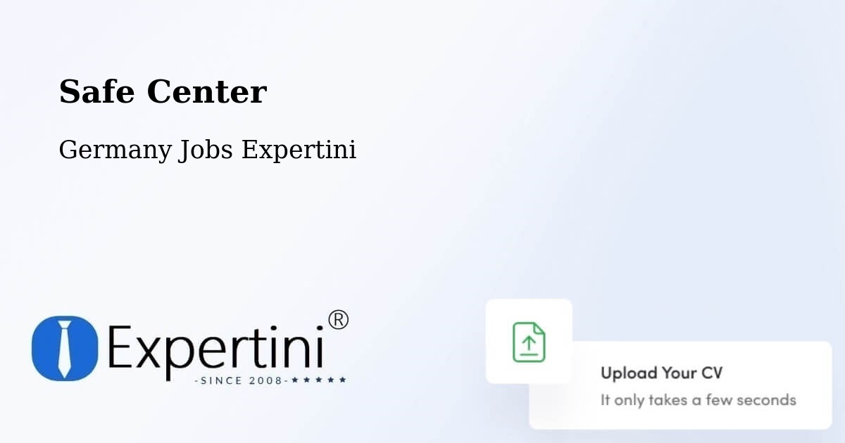 Safety Center – Balingen - Germany Jobs Expertini